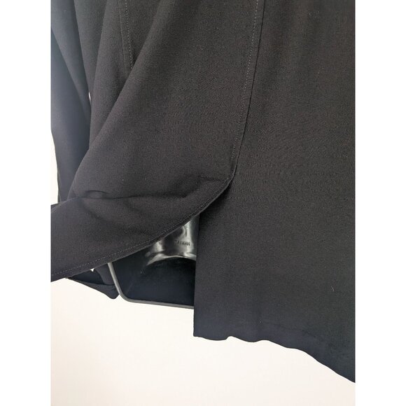 Eileen Fisher Blazer Size M One Button Office Corporate Minimalist Capsule USA - Picture 13 of 15
